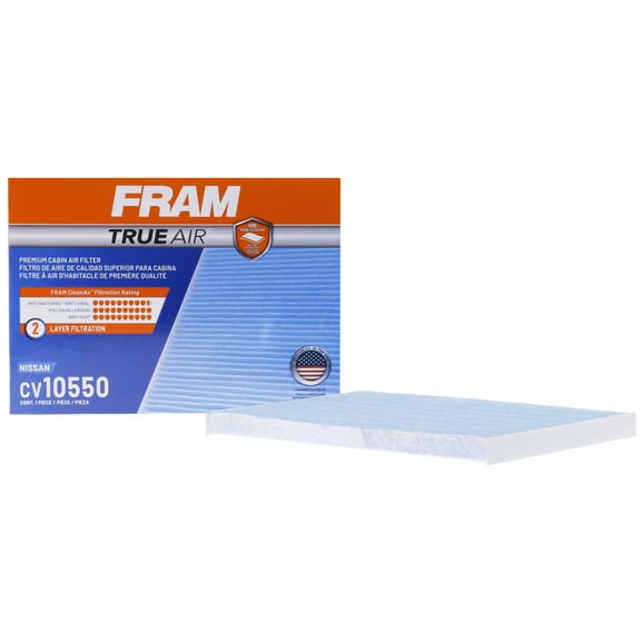 FRAM CV10550 TrueAir Premium Cabin Air Filter with N95 Grade Filter Media for Select Nissan Vehicles