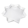 thumbnail image 1 of Yellow Bandeja de Metal para servir postres, contenedor de almacenamiento de alimentos, Castillo, actividades de Ramadán, decoración de fiesta, Islam Eid Mubarak, 1 of 5