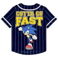 thumbnail image 5 of Boys Sonic The Hedgehog Baseball Jersey Shirt and Shorts Clothing Set- Little and Big Boys Sizes 4-20, 5 of 8