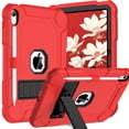 thumbnail image 1 of Funda BMOUO a prueba de golpes para iPad 11, 11 y 10, 10,9 pulgadas, roja, 1 of 7