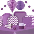 thumbnail image 4 of Purple Paper 12oz Cups, 10ct, 4 of 4