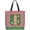Pink and Green 4, variant on Sorority Gifts Canvas Tote Bag Reusable Shopping Tote for Women Travel Work Beach Bag Grocery Bags