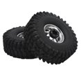 thumbnail image 3 of Uds. Ruedas de coche RC a escala 1/10, neumáticos de cubo de rueda de hierro, neumáticos de goma de 1,9 pulgadas para accesorios de actualización de coche de Control remoto 1/10, 3 of 8