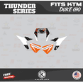 thumbnail image 3 of Kalair GFX Graphics Kit for Ktm 690 DUKE (2012-2020) Thunder Series, 3 of 5