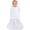 HALO SleepSack Swaddle, Microfleece, Watercolor Dot, Small