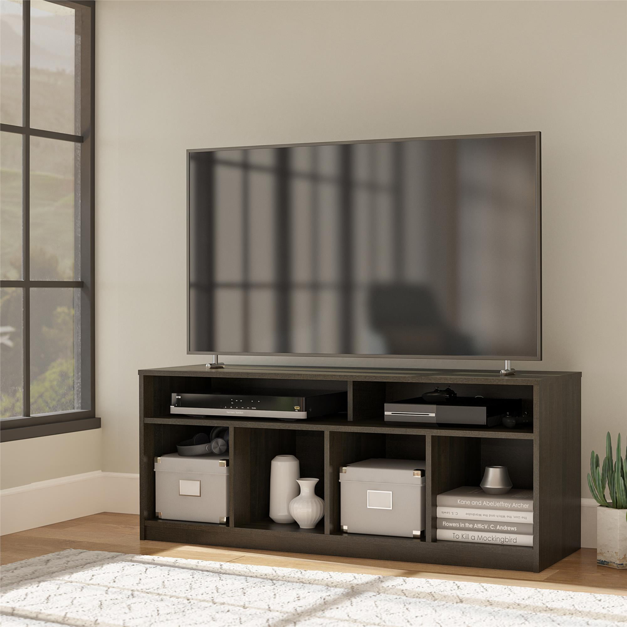 Mainstays 4 Cube TV Console for TVs Up to 59", Espresso