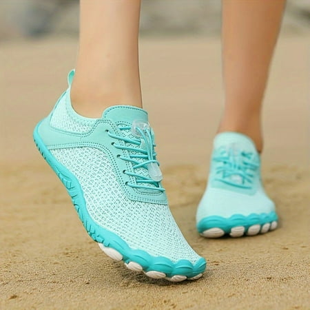 

1PC Summer Women s Slip Resistant Sporty Water Shoes Quick Drying Beach Shoes Lightweight & Comfort Flat Sports Shoes For Swim Surf & Fitness