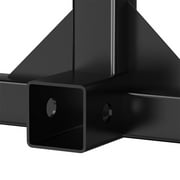 Yeshouse 3 Point 2 Inch Trailer Hitch Receiver,Heavy Duty Tractor Drawbar Adapter,Category 1 Quick Hitch Attachment for Subcompact Tractors,Farm Equipment Towing Ball Hook,Black