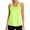 Yellow, variant on Sports Tops for Women Sleeveless Cropped Tank Tops Scoop Neck Basic Undershirt Running Yoga Active Shirts Loose Fit Gym Clothes (Light Blue,S)