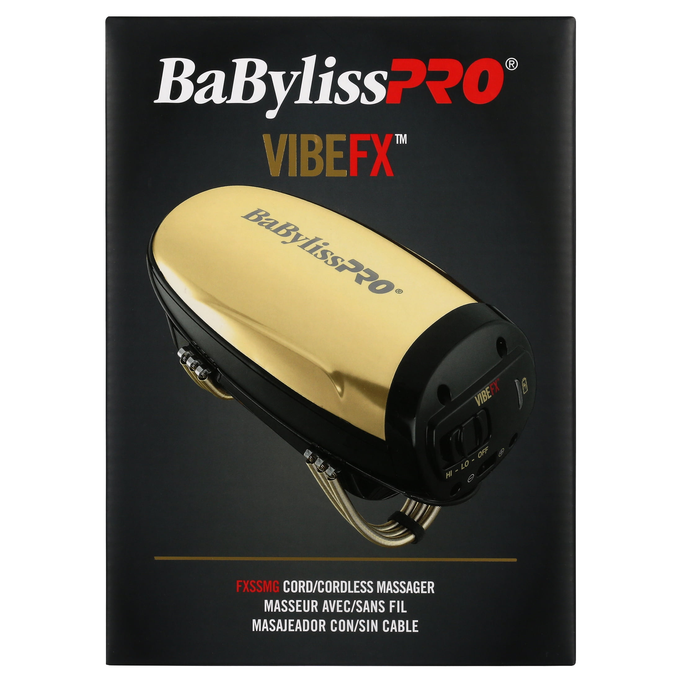 Babyliss Pro Vibe Fx Cord / Cordless Massager Fxssmg Gold, 1 - Kroger