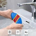 thumbnail image 3 of Congo Flag Hand Towel Ultra Soft Bath Towels Kitchen Dish Guest Towel For Spa Gym Home Decor 15.7"X27.5", 3 of 7