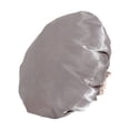 thumbnail image 3 of 2x Gorro De Ducha Gorro De ño De Capa Impermeable Reutilizable Para Salón Niñas Damas Gris, 3 of 8