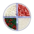 thumbnail image 3 of Mystic Sprinkles Candy Cane Kisses Petite Sprinkle Assortment 3.8oz, 3 of 8