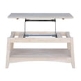thumbnail image 5 of Pemberley Row Solid Parawood Unfinished Coffee Table Rectangular Lift Top 40" W x 24" D x 18" H Unassembled, 5 of 9