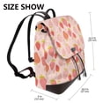 thumbnail image 2 of Disketp Strawberry Mochila de Cuero para Mujer, Bolso de Espalda Antirrobo con Estilo para Viaje, Trabajo y Uso Diario, 2 of 4