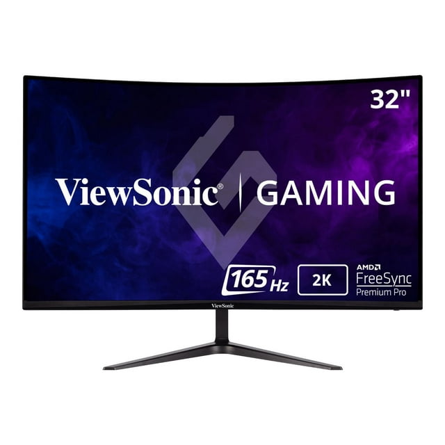 ViewSonic Entertainment VX3218C-2K 32", 2560 x 1440, Black, VX3218C-2K