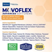 MovoFlex ADVANCED Joint Support for Small Dogs (60 soft chews)