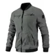 thumbnail image 1 of Moda Cazadora Bomber Con Bordado De Chamarras Para Hombre, 1 of 8