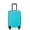 Turquoise, variant on 20" Carry On Luggage Hardshell Lightweight Hardside Suitcase with Silent Spinner Wheels, Black