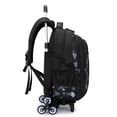 thumbnail image 2 of IvyH Rolling Backpack Wheeled Backpack 6 Wheels School Bag, Dark Blue, 2 of 5