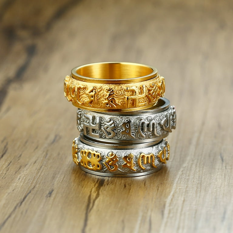 Buddhist wedding rings sale