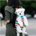thumbnail image 5 of Pet Puppy Dog Carrier Backpack Travel Shoulder Bag Front Chest Holder For Dogs(Colorful/M), 5 of 8