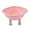 Pink, variant on Sitz Bath Anti Slip Squat Free Heightened with Hanging Hooks Sitz Bath Basin Blue 19.3x18.5x7.5inch