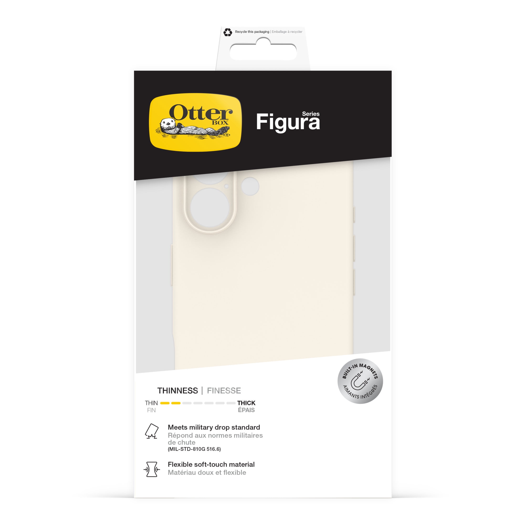 OtterBox Figura Series Case with MagSafe for iPhone 17 - White