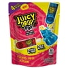 Juicy Drop Pop Variety Pack, Assorted Flavors Sweet Lollipops with Sour Liquid Candy, 0.92 Oz, 4 Count