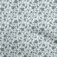 thumbnail image 1 of oneOone Georgette Viscose White Fabric Asian Japanese Floral Sewing Material Print Fabric By The Yard 42 Inch Wide, 1 of 4