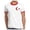 Light Gray, variant on Mens Crew Neck Short Sleeve Graphic T-Shirts Turkey Flag Crescent And Star Print Soft Casual Patriotic Streetwear Tee Shirt