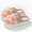 Pink, variant on House Slippers for Women Men Plush Warm Fuzzy Bedroom Shoes Cute Fleece Indoor Outdoor Slip on Slides White 8