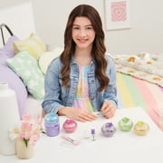 Make It Real: Party Nails Glitter Nail Studio - DIY Nail Kit, Decorate 500 Nails, 5 Mess-Free Glitter Pods, Tweens, Girls & Kids Ages 8+