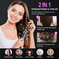 thumbnail image 4 of Go Brush Pro Cordless Hair Straightener Brush, Portable Rechargeable Ceramic Styling Brush with 4 Heat Modes & LED Display, 4 of 7