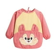thumbnail image 2 of Wancir Long Sleeve Bib,Baby Smock for Eating Reusable Shirt Bibs for Babies Toddler 0-8T, 2 of 3