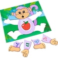 thumbnail image 2 of Monkey Matching Letter Puzzles - 26 puzzles, 2 of 2