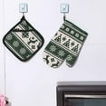 thumbnail image 6 of Christmas Oven Mitts And Pot Holders Set Non Slip Quilted Heat Resistant Kitchen Accessories For Cooking Baking And Grilling Microwave Safe With Non Slip Grip, 6 of 6