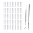 thumbnail image 2 of 50 Pieces Ingrown Toenail Corrector Strips Curved Toenail Corrector Toenail Correction Tool Comfortable Toenail Straightener Strip SPA, 2 of 8