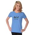thumbnail image 4 of Sneaky Dog Eating BBQ Funny Grilling Women's T Shirt Ladies Tee Brisco Brands S, 4 of 6