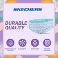 thumbnail image 4 of Skechers Girls Underwear 4 Pack Cotton Panties Sizes 6-14 Tagless, 4 of 7