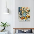 thumbnail image 3 of PIKWEEK Abstract Fruit Wall Art on Tabletop Healthy Food And Kettle Kitchen Restaurant Kindergarten Painting Canvas Wall Art Prints for Wall Decor Room Decor Bedroom Decor Gifts Posters, 3 of 4