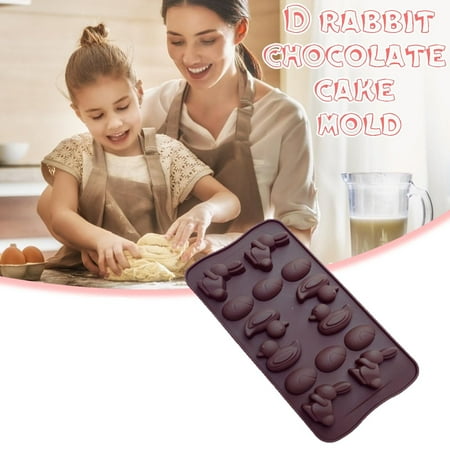 

Hxroolrp Easter Decoration Cake Mould 1PC Silicone Bunny Bakeware Easter Cake Mould Easter Bunny DIY Baking Tools