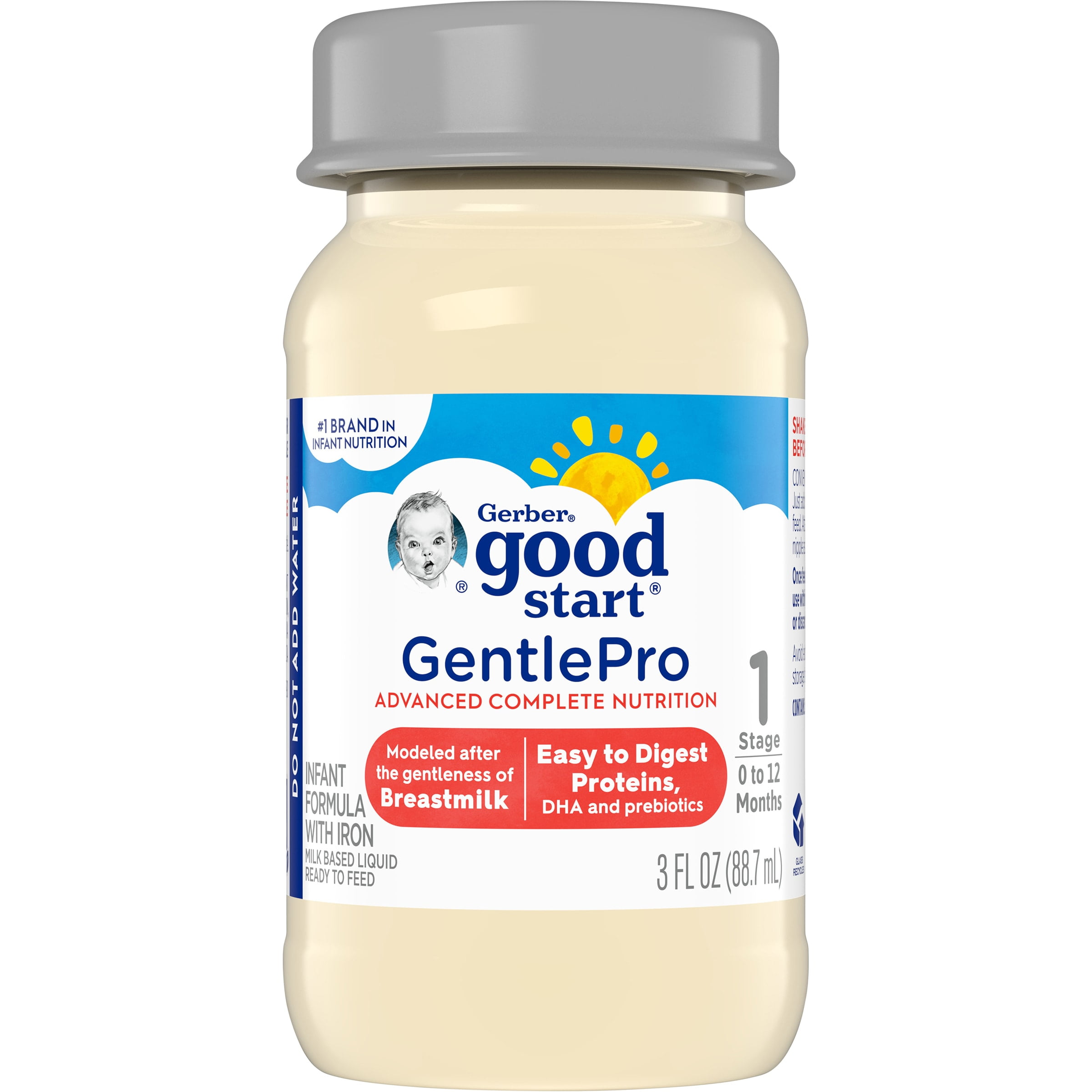 Gerber Good Start GentlePro Ready to Feed Infant Formula with Iron, 3