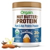 Orgain X JUSTIN’S® Organic Plant & Nut Butter 20g Vegan Protein Powder, Vanilla Almond Butter 13.28oz