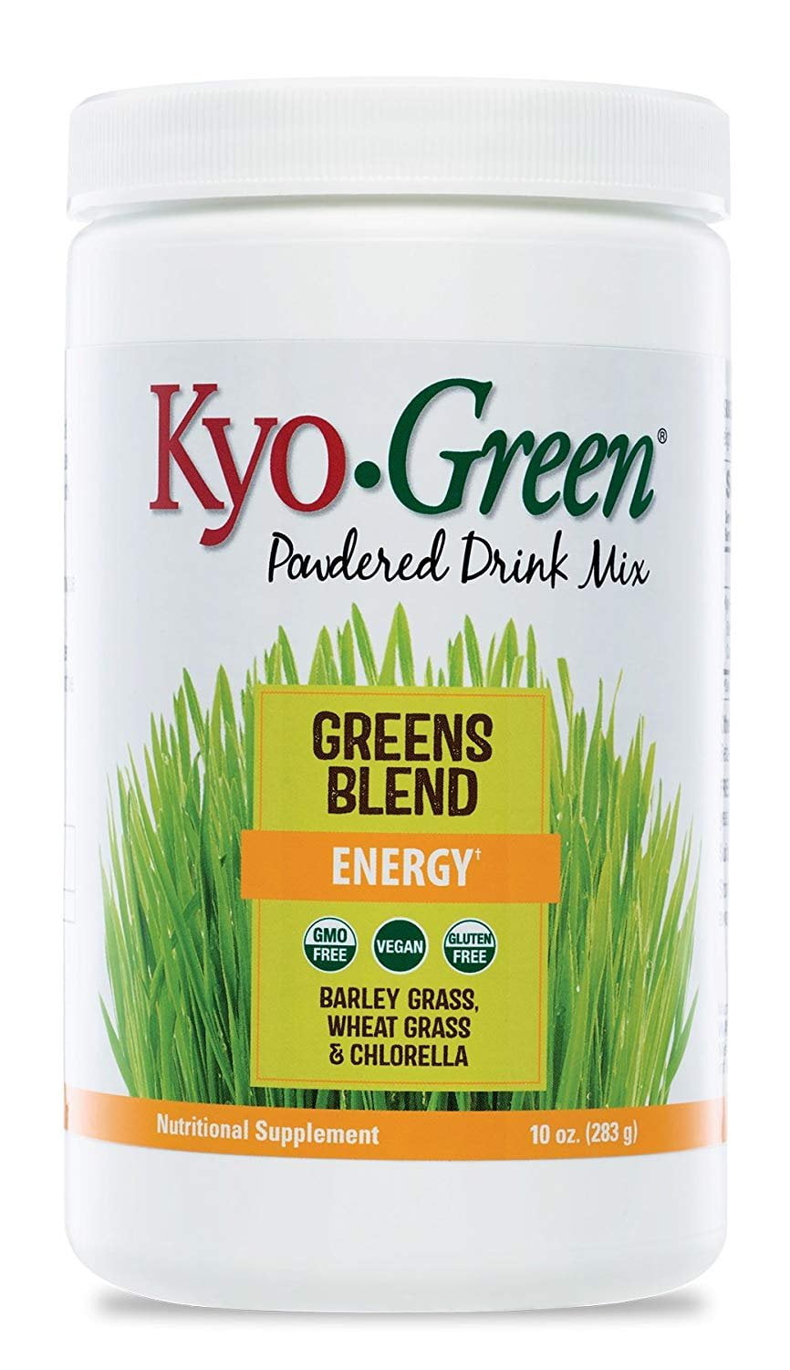 KyoGreen Green Blends Energy Powered Drink Mix (10 Ounce Bottle) Green