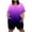 Purple1, variant on Jalioing Womens Jumpsuit Plus Size Short Sleeve V Neck Rompers Summer Casual One-Piece Short Overalls with Pocket