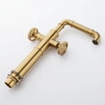 thumbnail image 5 of Double Handle Deck Mounted Vintage Bathroom Vessel Sink Faucet, 5 of 8