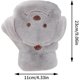 thumbnail image 4 of guantes sin dedos de invierno cachorro de dibujos animados - gris, guantes sin dedos en forma de animal peluche, guantes convertibles, guantes sin dedos con manoplas, 4 of 5