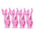 thumbnail image 4 of OULII 4Pcs Pink Sealer Sticks Reusable Non Stick Clips for Food and Small Bags, 4 of 8