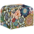 thumbnail image 1 of UNICEU Abstract Flower Print 4 Slice Toaster Cover Kitchen Small Appliance Cover Toaster Bread Maker Covers Home Decoration, 1 of 6